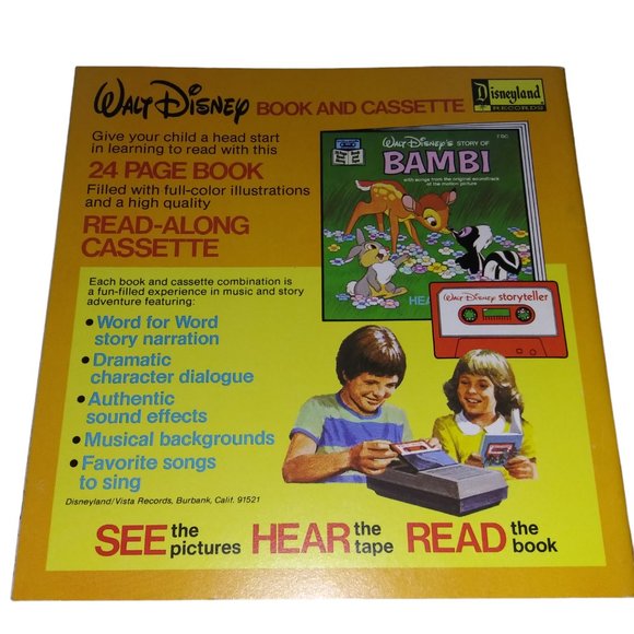 VTG Walt Disney Presents The Story Of Brer Rabbit and the Tar Baby Book Only - Picture 2 of 8